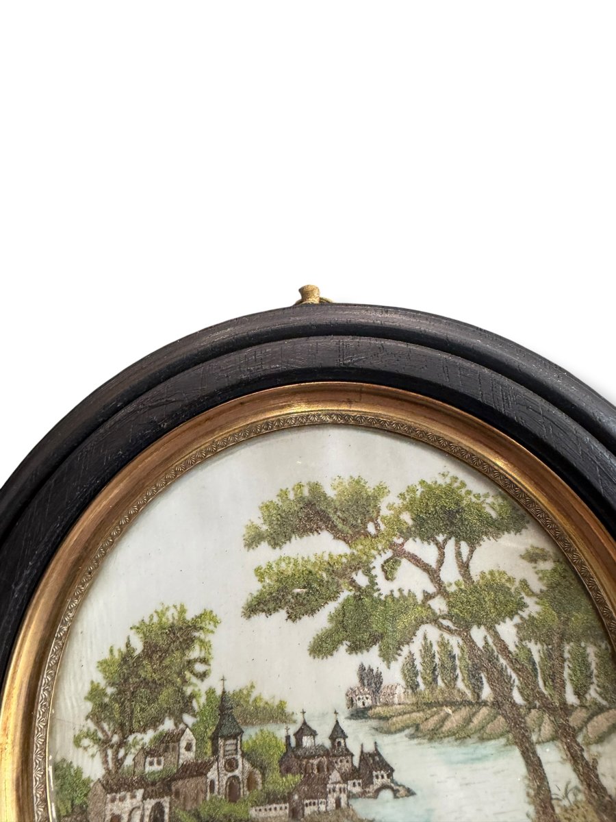 Tondo Lake Landscape 19th Century-photo-7
