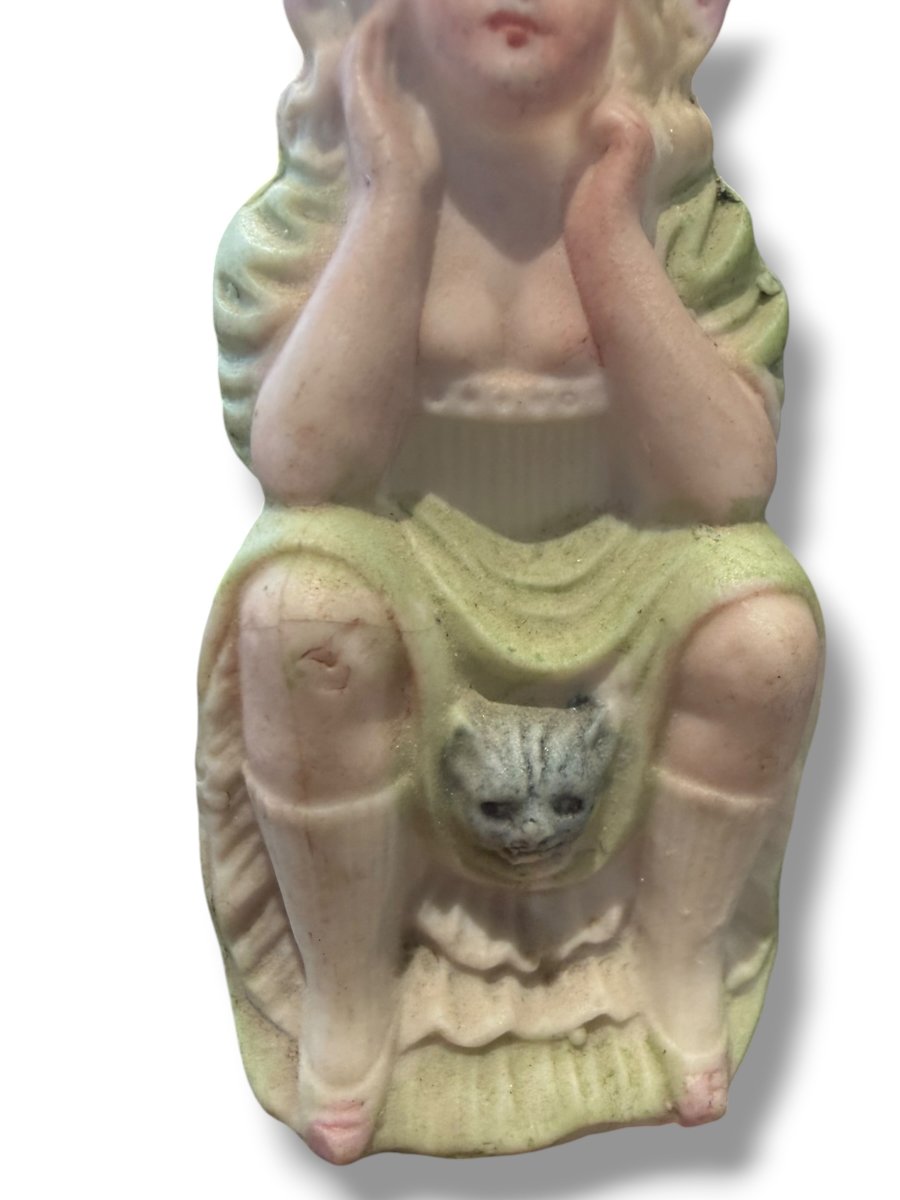 EROTICA CURIOSA sujet érotique biscuit polychrome-photo-4