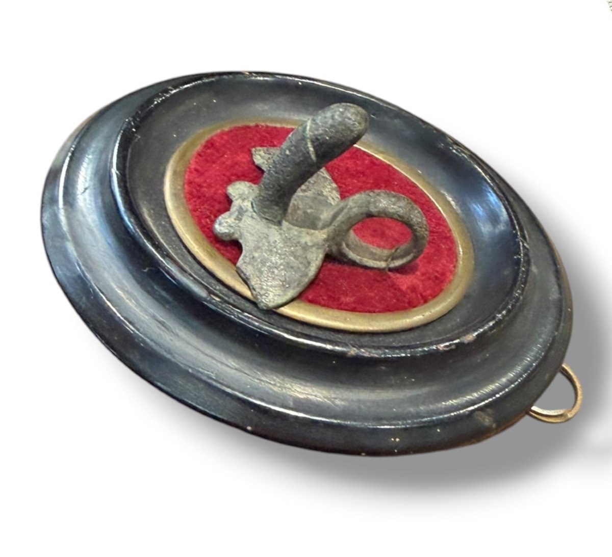 Curiosa Erotica Bronze Roman Phallus Pendant-photo-2