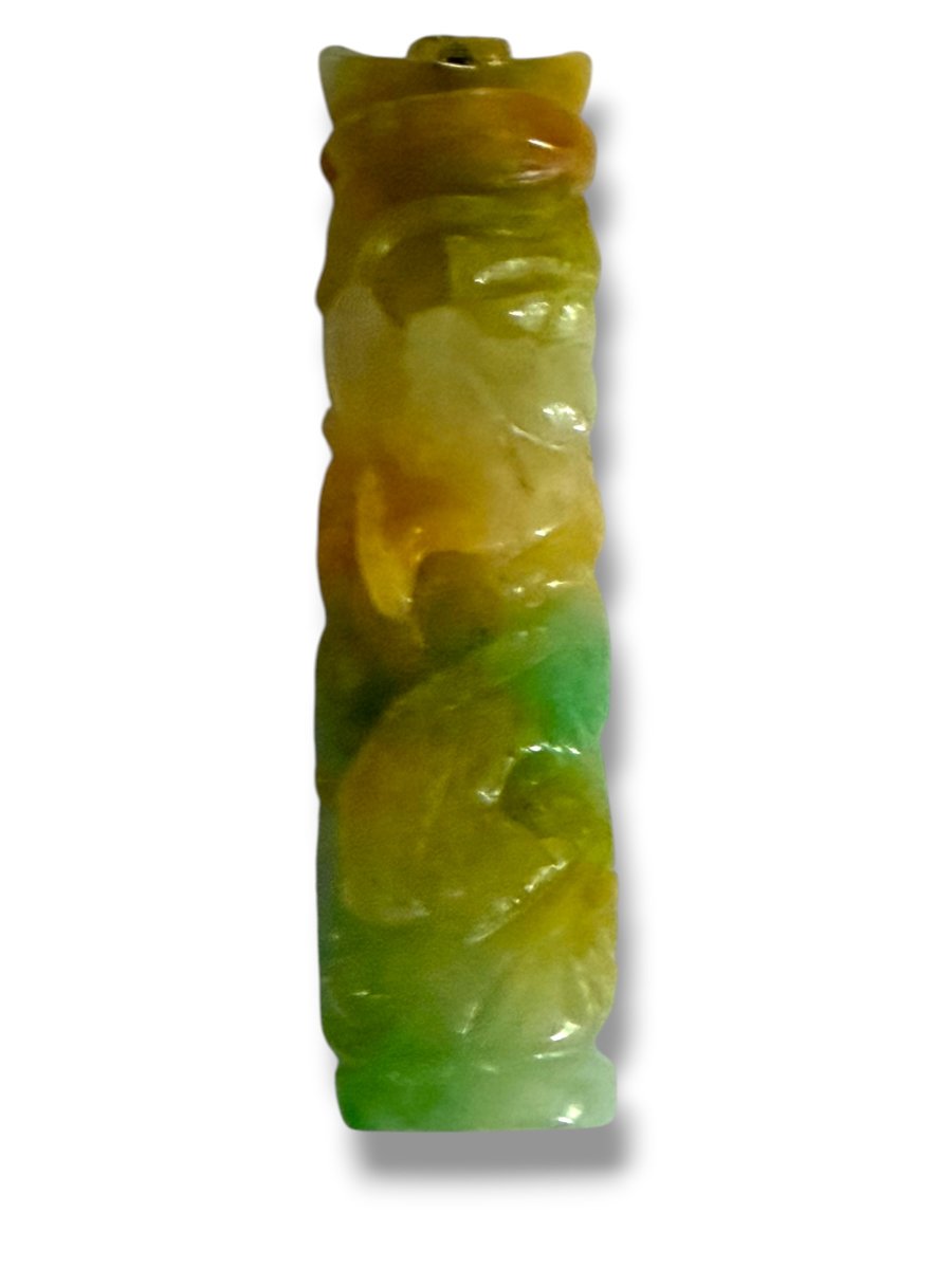 China Carved Jade Pendant-photo-4