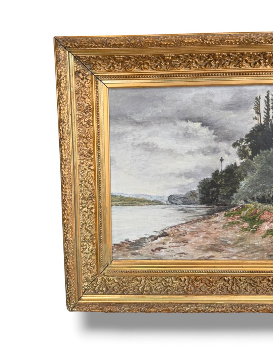 Oil On Canvas 19th Century-photo-4