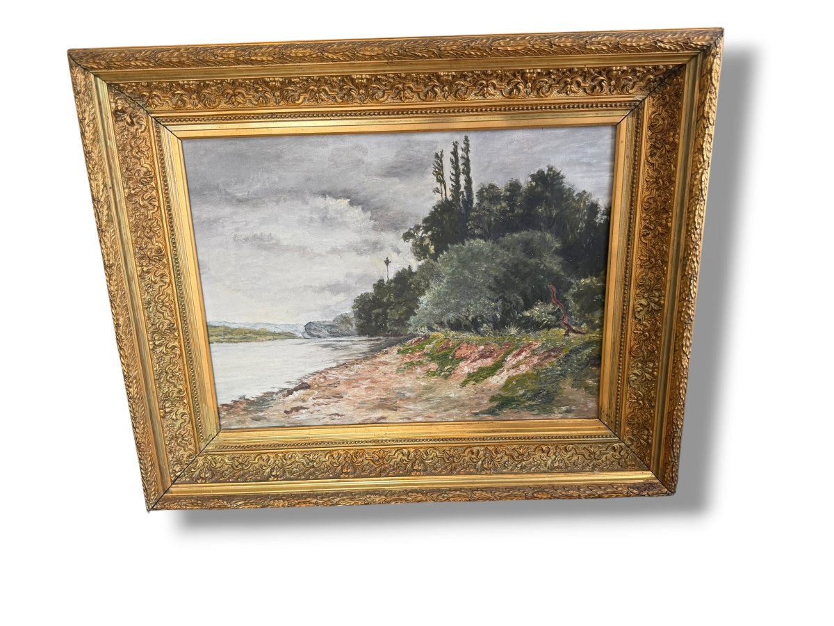Oil On Canvas 19th Century-photo-4
