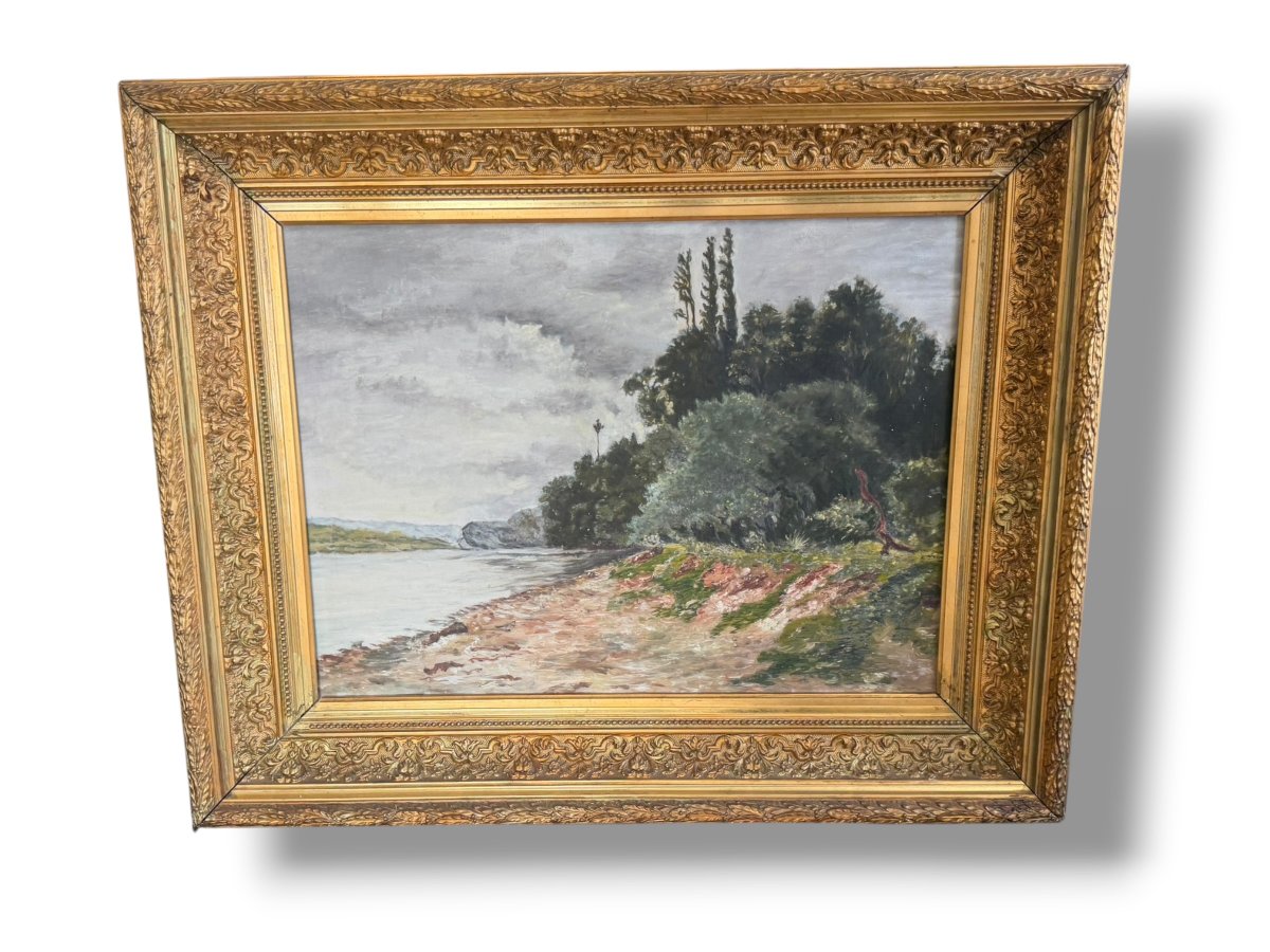 Oil On Canvas 19th Century
