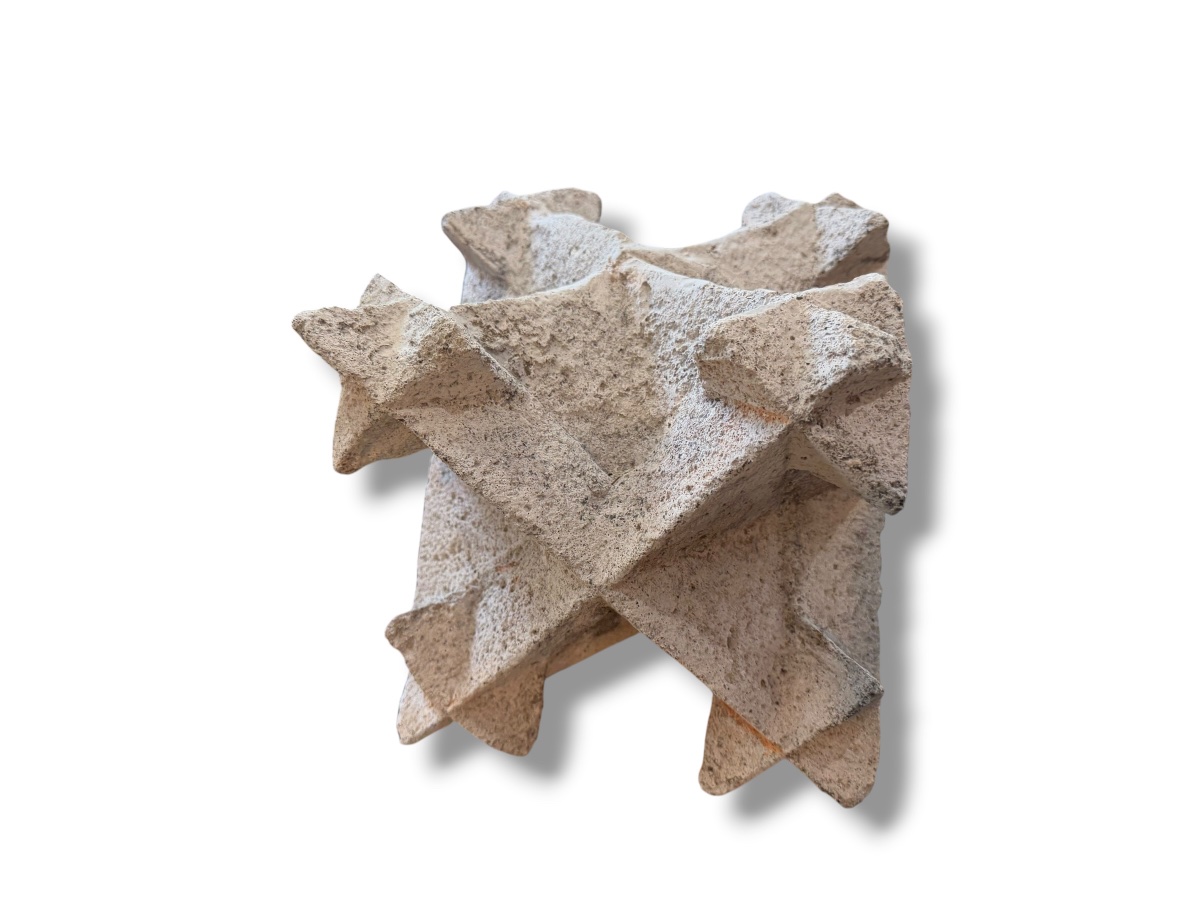 Paire Pierres de sorcière polyèdres étoilés-photo-3