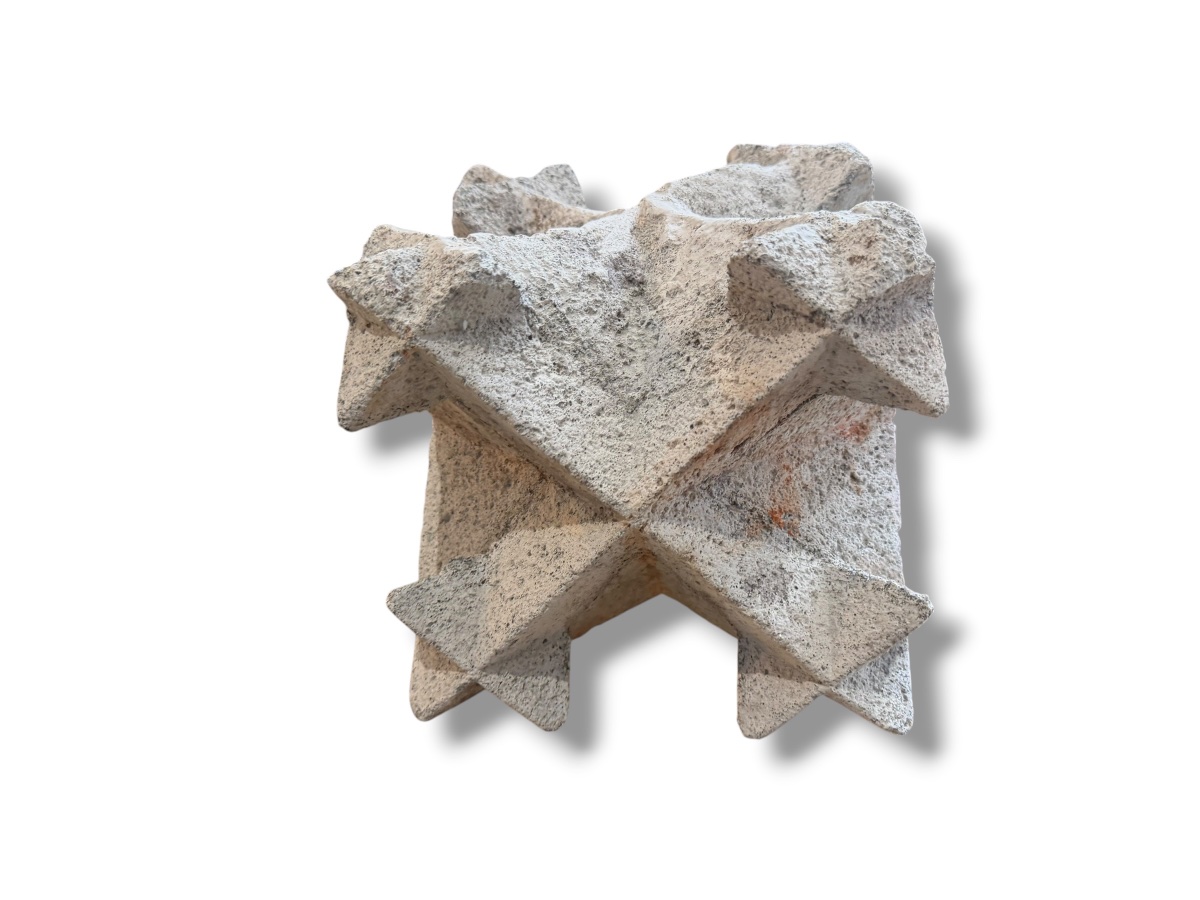 Paire Pierres de sorcière polyèdres étoilés-photo-4