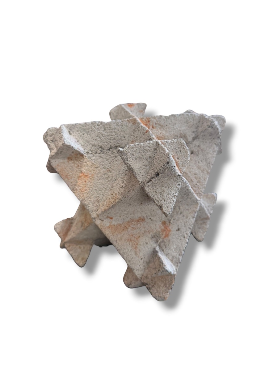Paire Pierres de sorcière polyèdres étoilés-photo-5