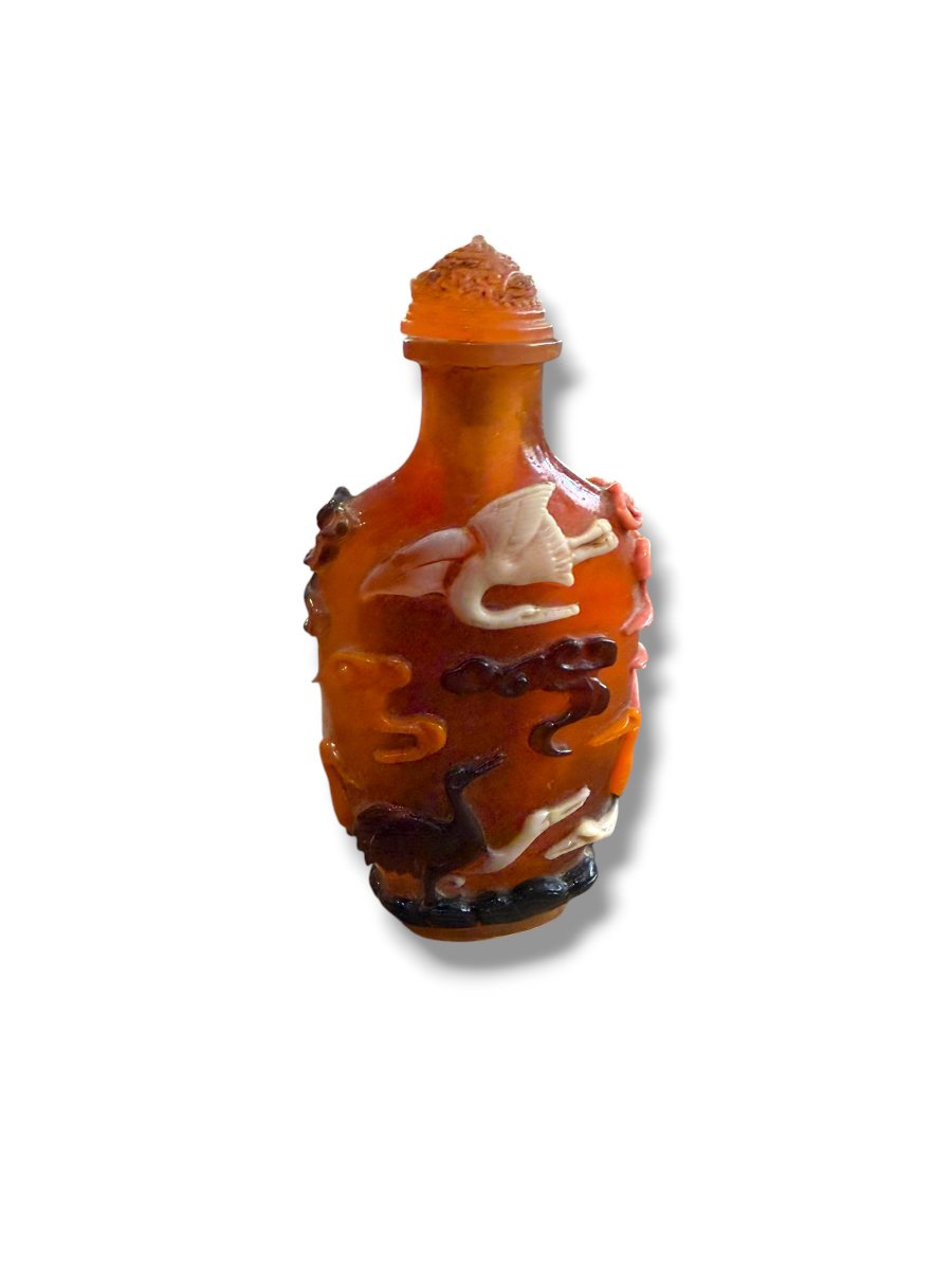 China Polychrome Snuff Box-photo-2