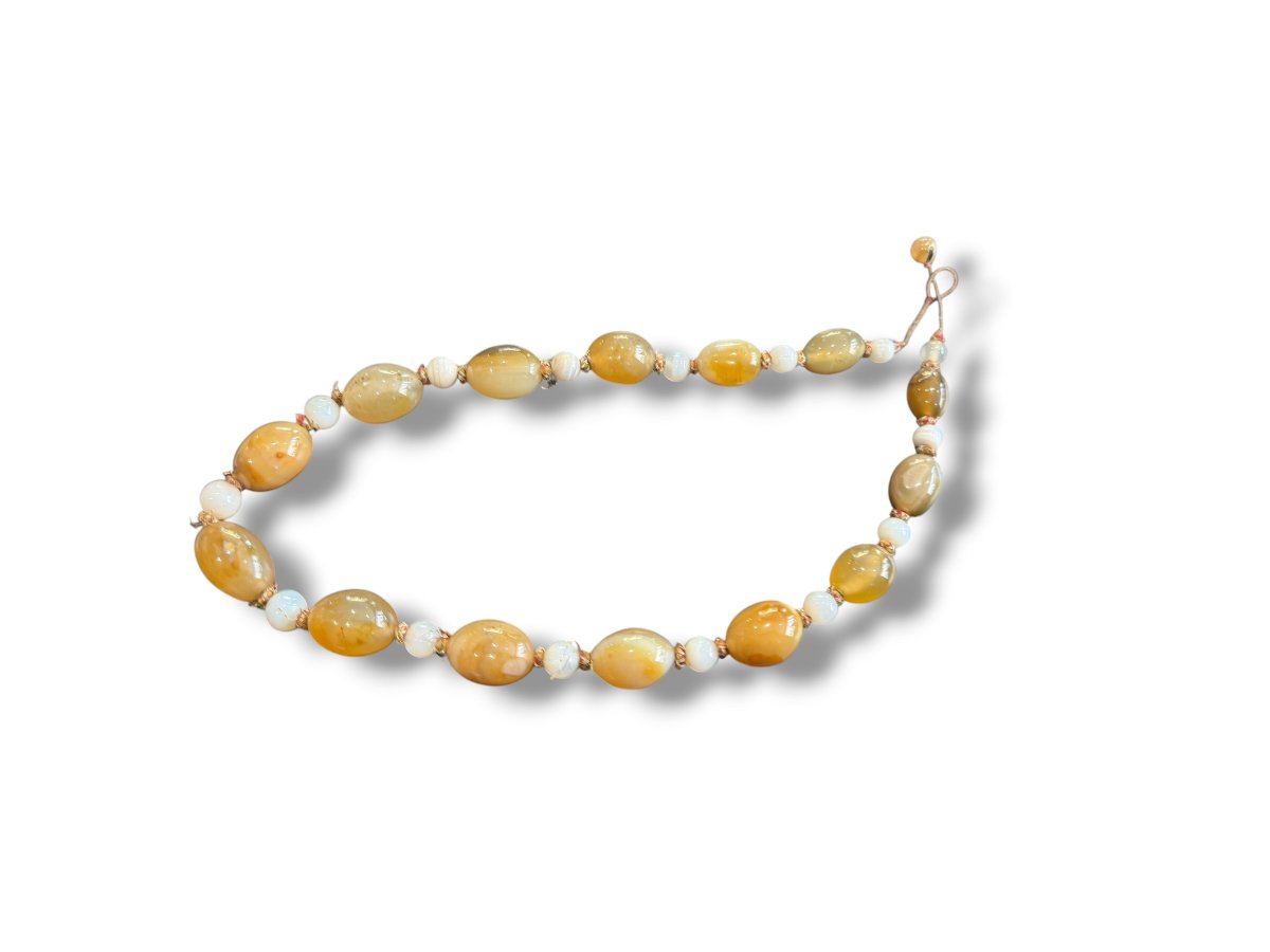 China Agate Chalcedony Necklace-photo-3
