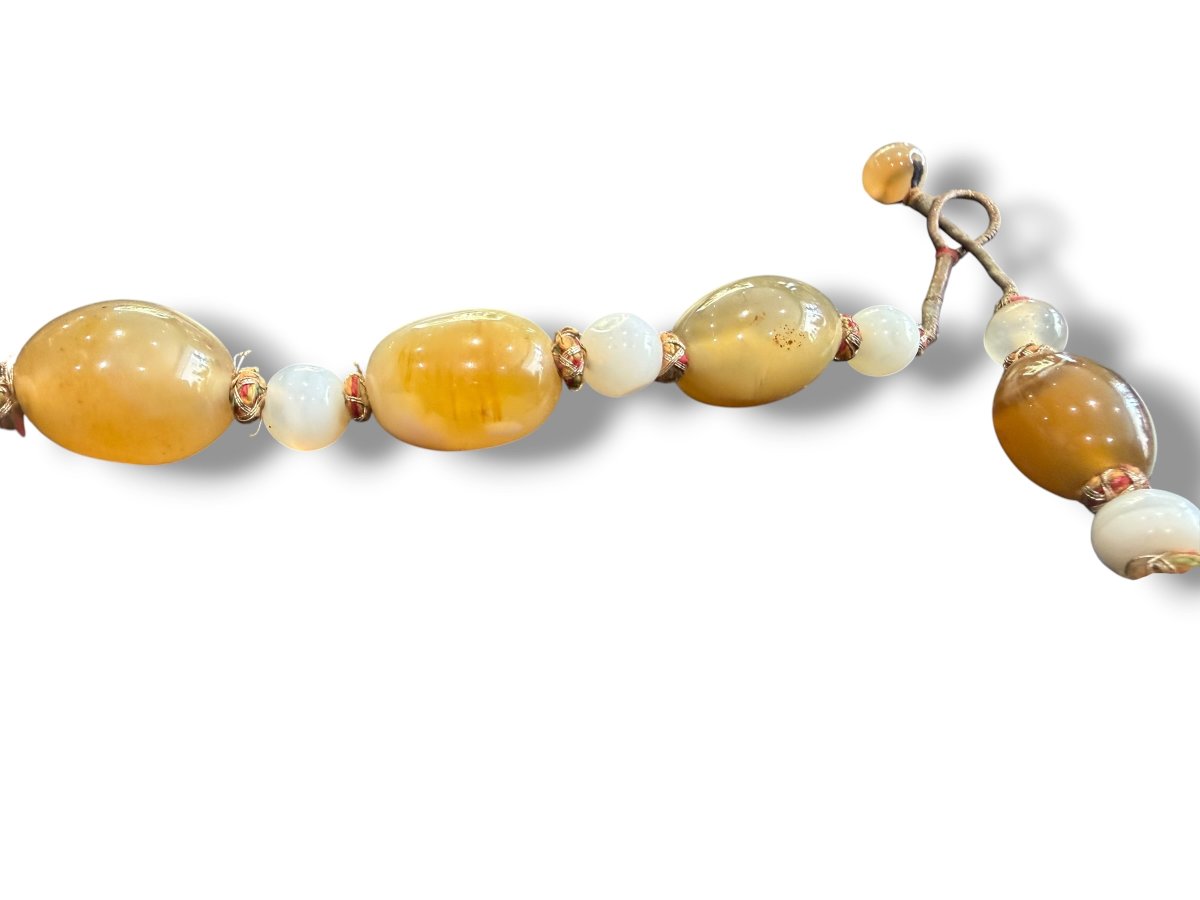 China Agate Chalcedony Necklace-photo-5