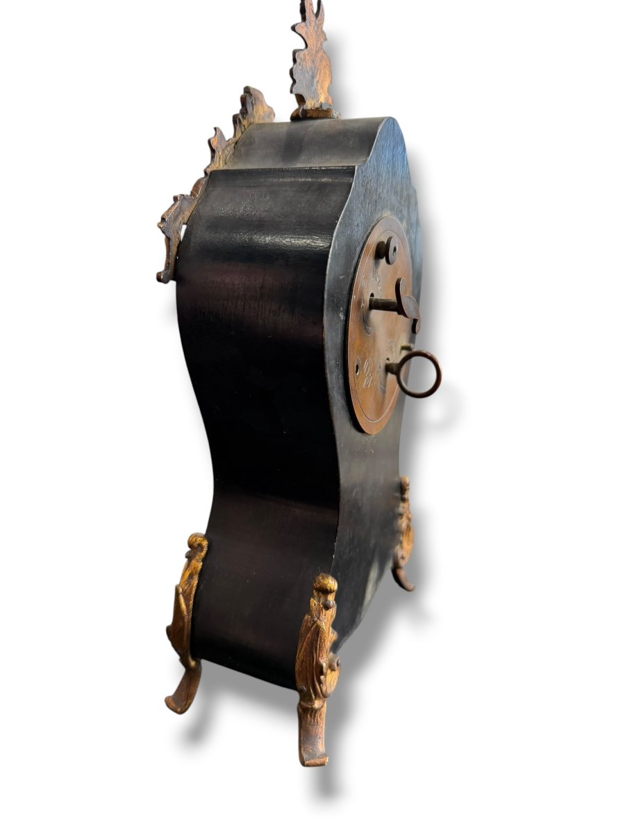 Napoleon III-style Boulle-style Pendulum Clock-photo-3