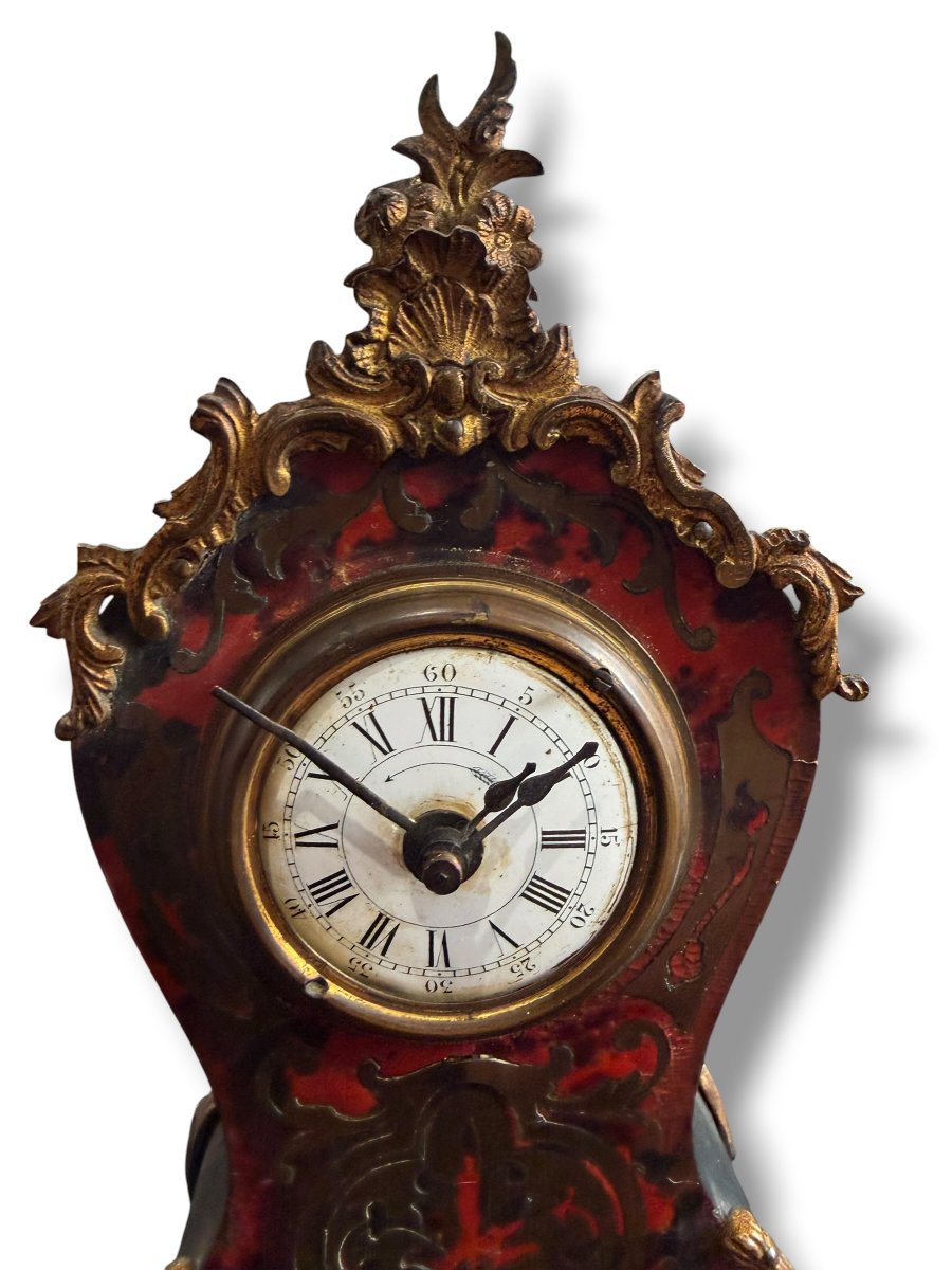 Napoleon III-style Boulle-style Pendulum Clock-photo-4