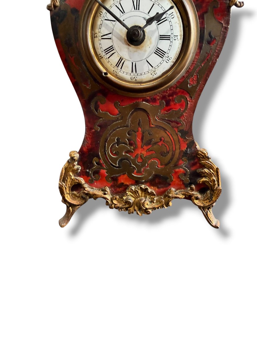 Napoleon III-style Boulle-style Pendulum Clock-photo-8