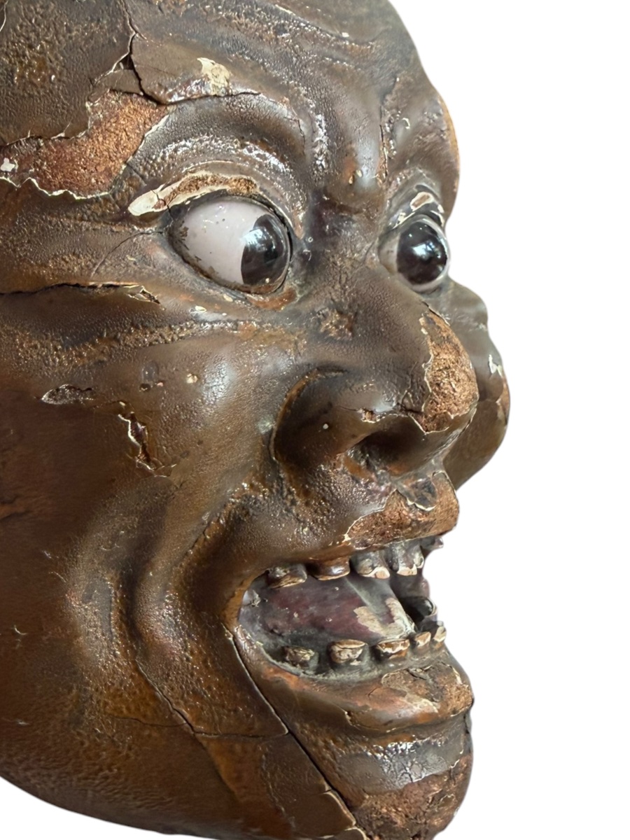 Noh Theater Mask, Japan, Edo Period-photo-8