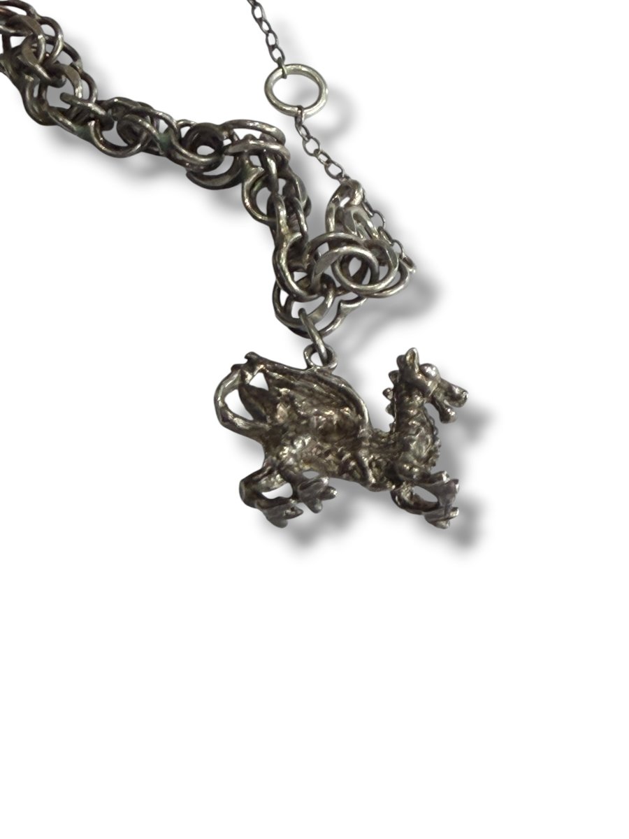 Bracelet Charms argent massif-photo-3