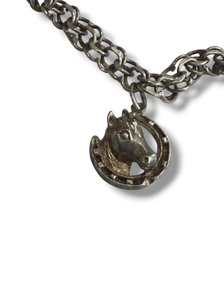 Bracelet Charms argent massif-photo-4