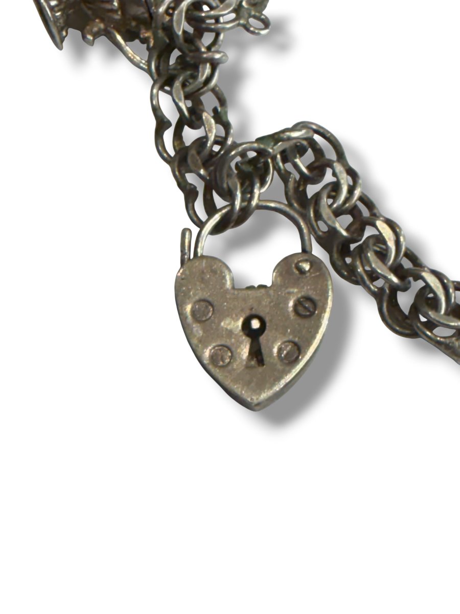 Bracelet Charms argent massif-photo-1