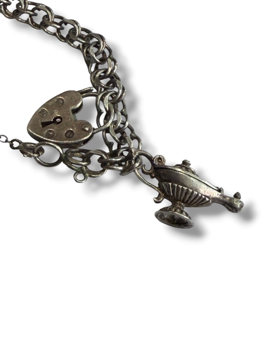 Bracelet Charms argent massif-photo-5