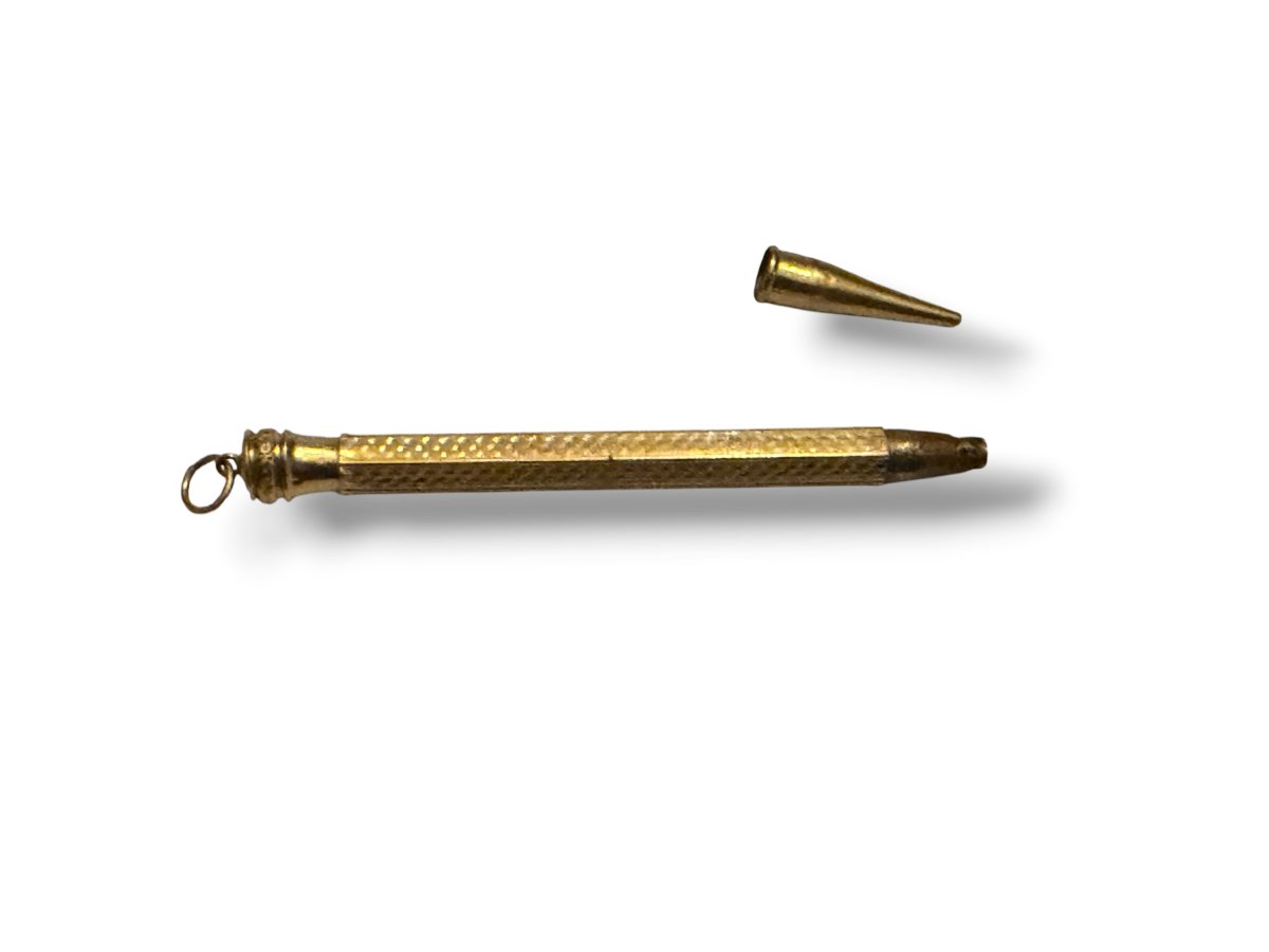 Stylet porte-mine en or massif-photo-4