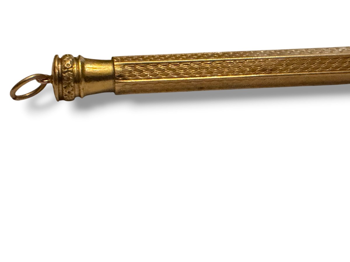 Stylet porte-mine en or massif-photo-2