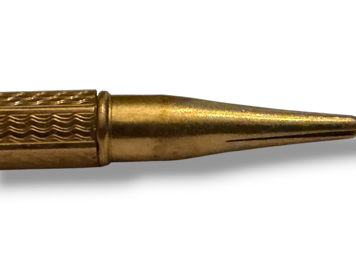 Stylet porte-mine en or massif-photo-3