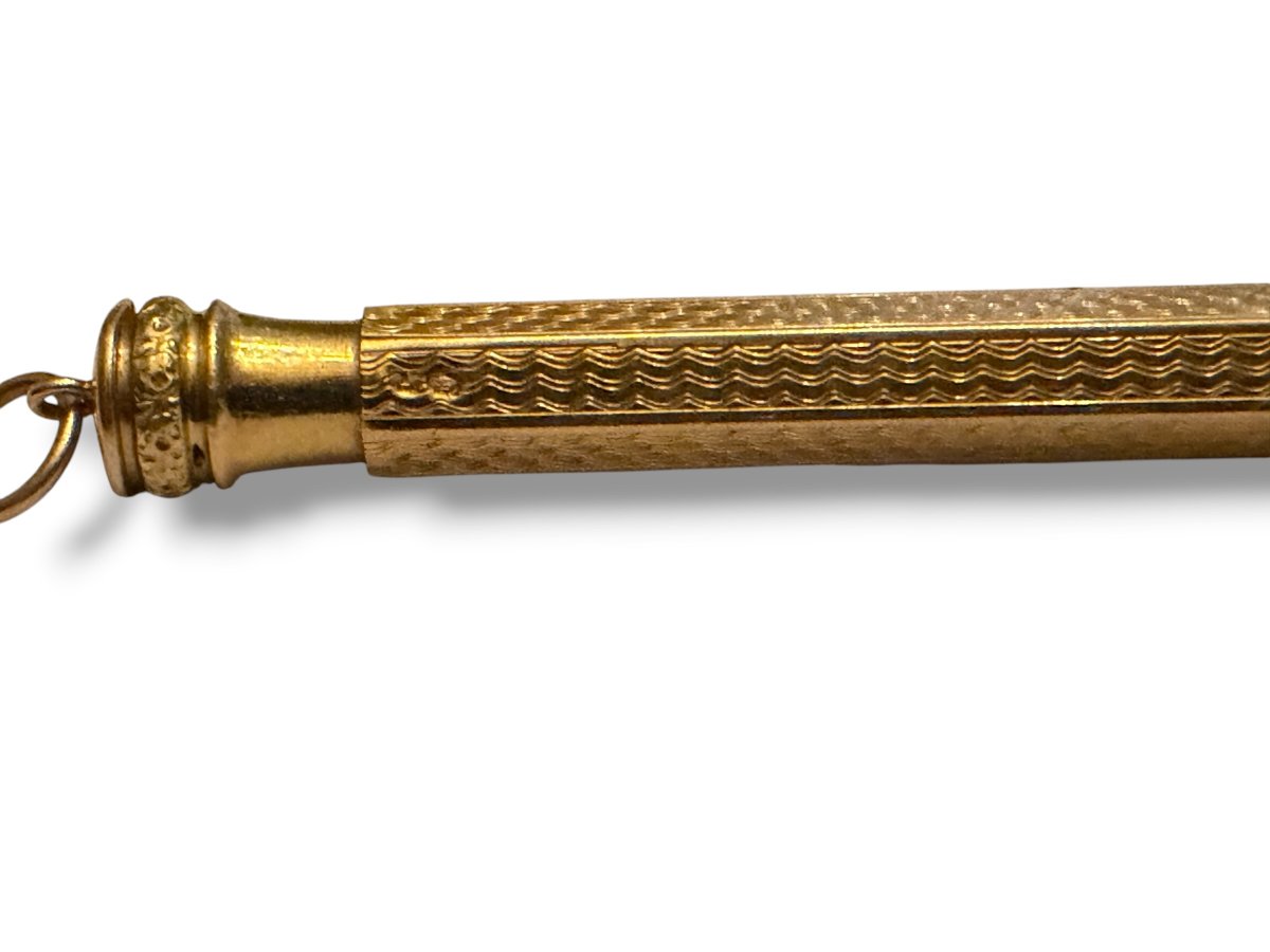 Stylet porte-mine en or massif-photo-4