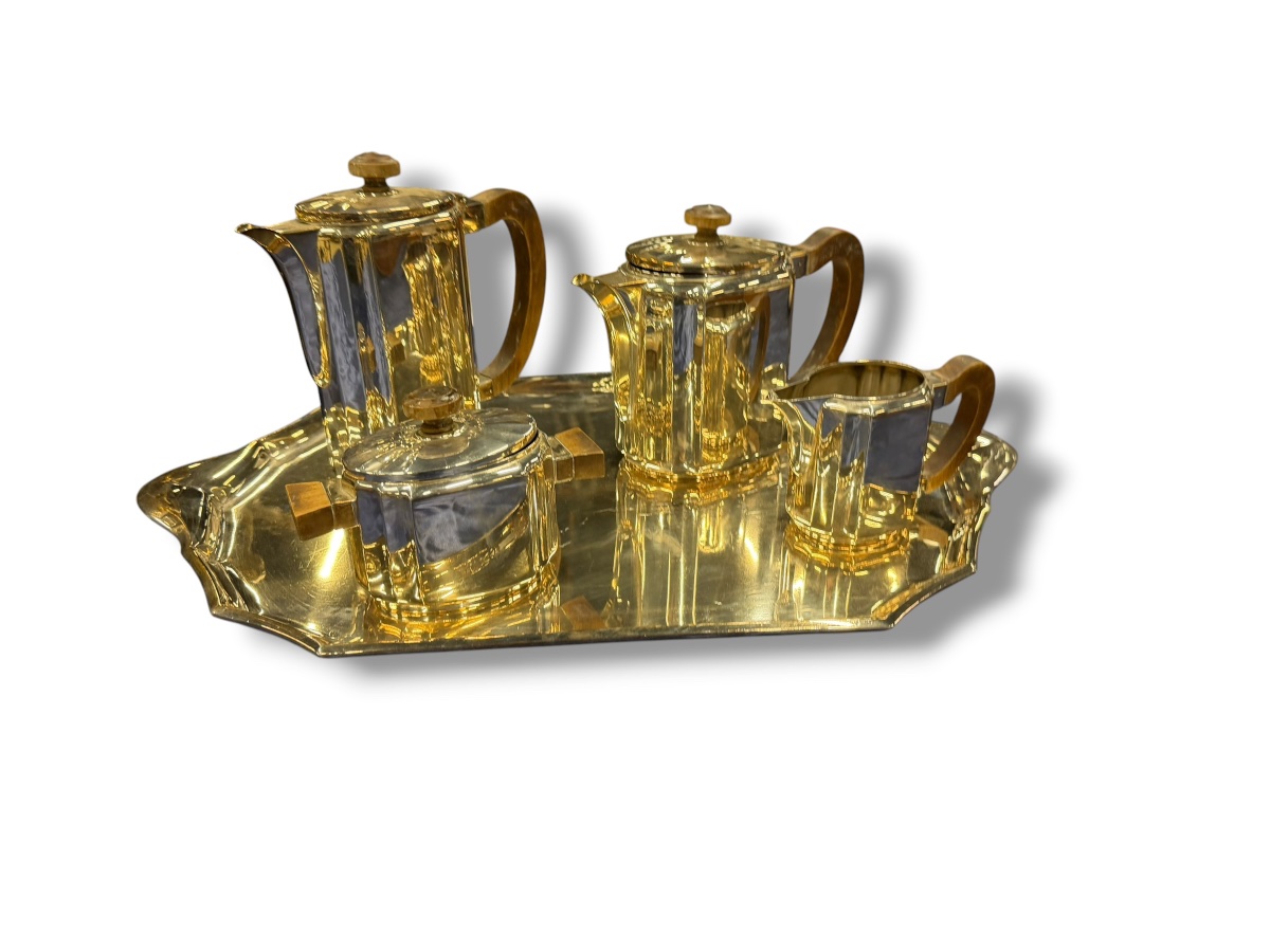 Gallia service à café thé et café art deco 