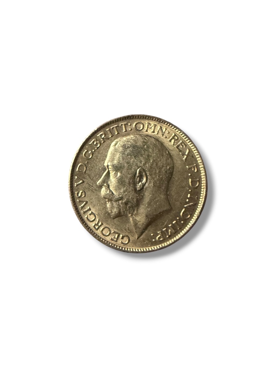 Souverain Georges V pièce en or 1913