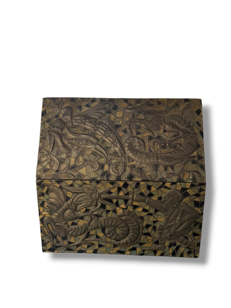 Coffret dans le goût de Daguet (1875-1942)-photo-1