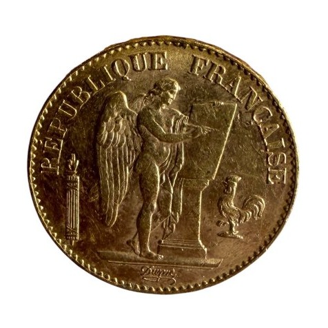 20  Gold Francs "génie" 1897