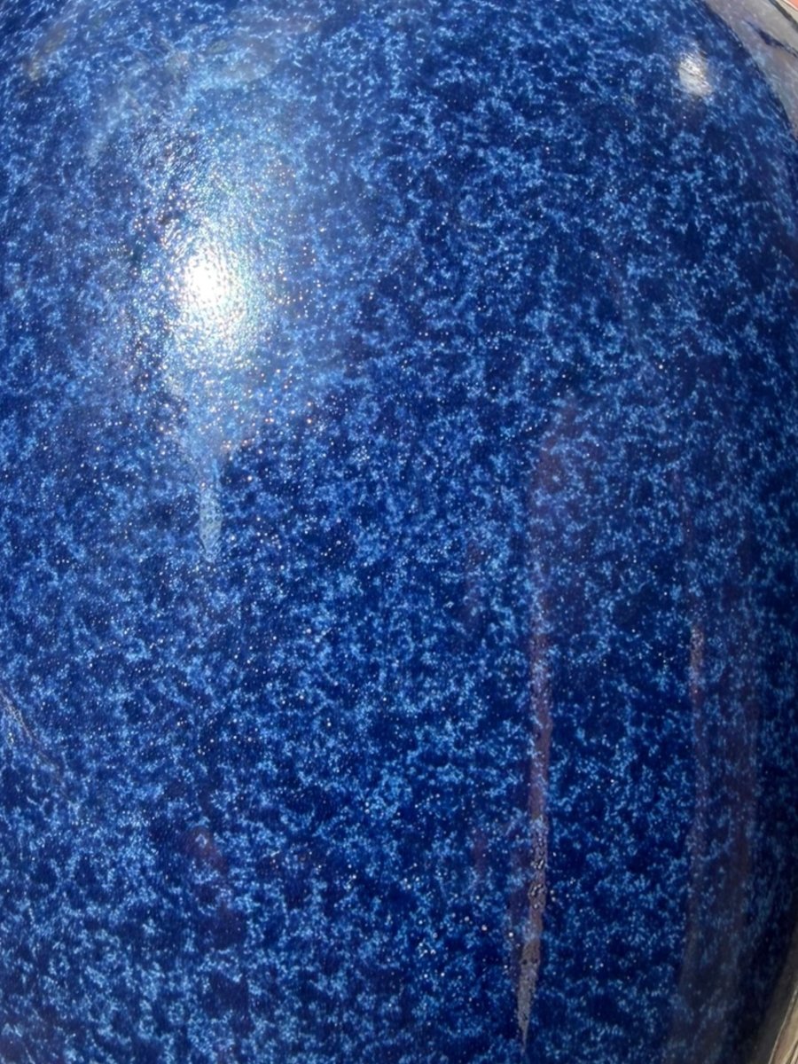 Sèvres paire de vases lapis argent massif-photo-4