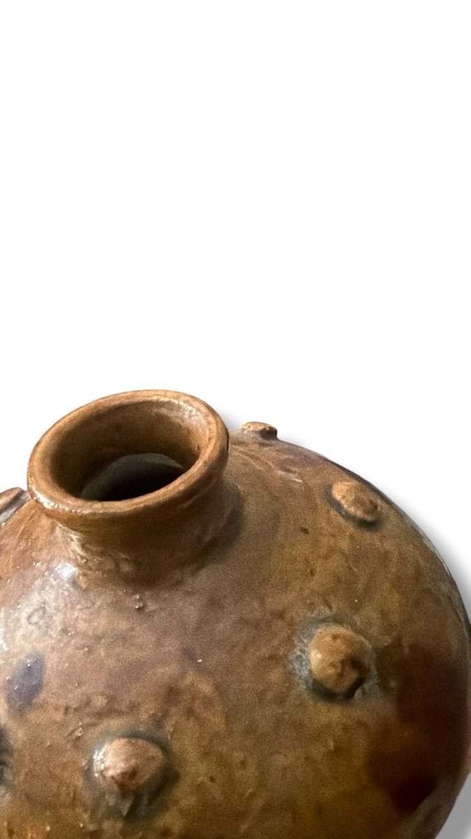 Primavera Glazed Ceramic Vase-photo-4
