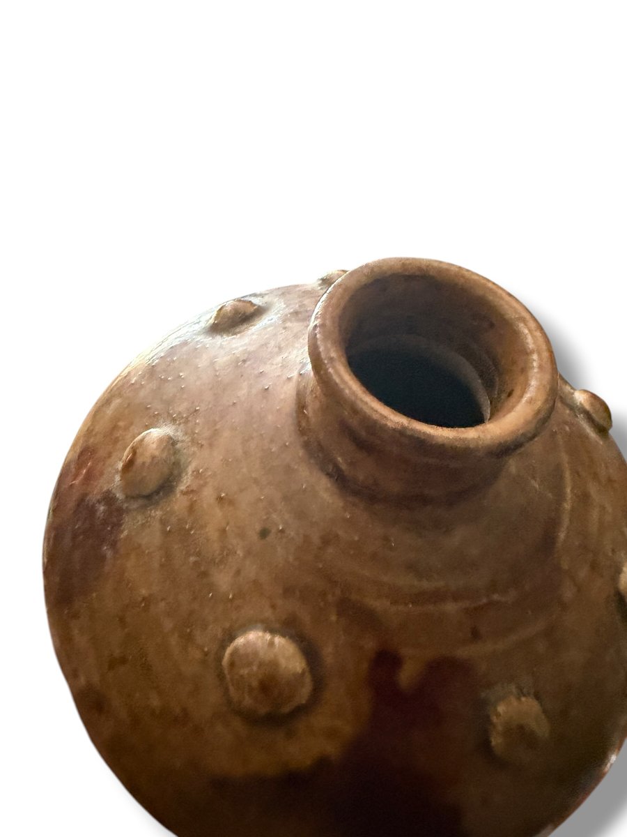 Primavera Glazed Ceramic Vase-photo-3