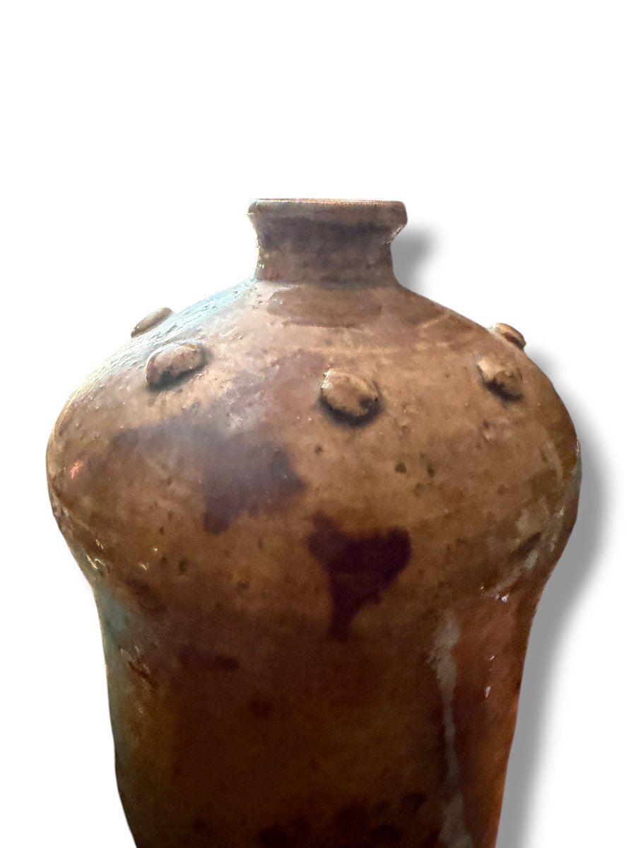 Primavera Glazed Ceramic Vase-photo-5