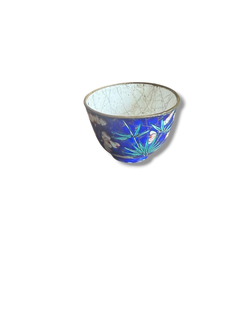 19th-century Canton Enamel Teacup-photo-8