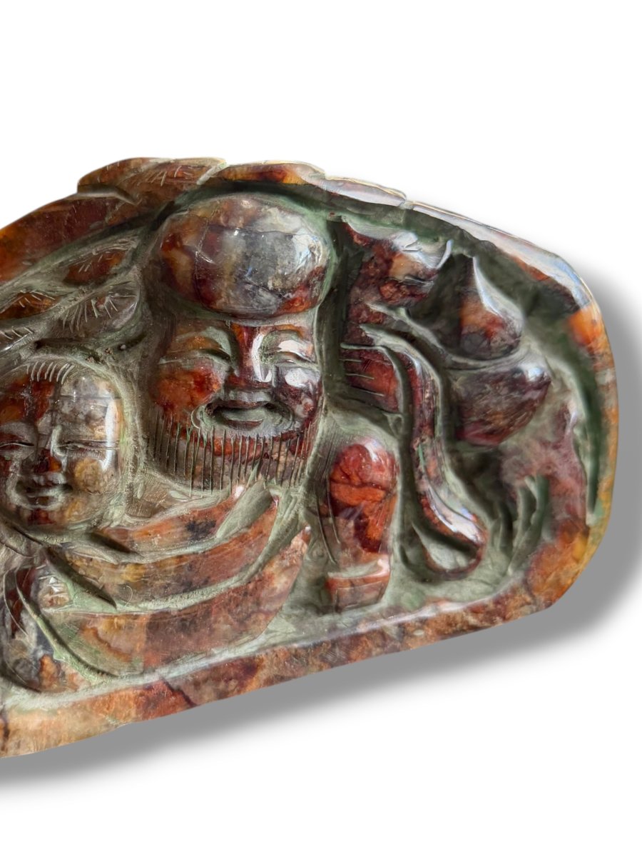 Chine Groupe en jade néphrite-photo-2