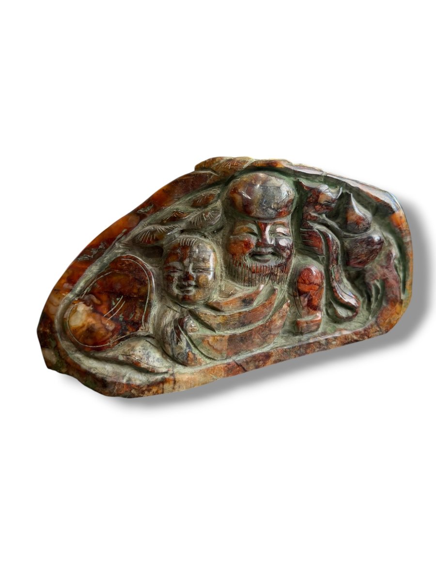 Chine Groupe en jade néphrite-photo-3
