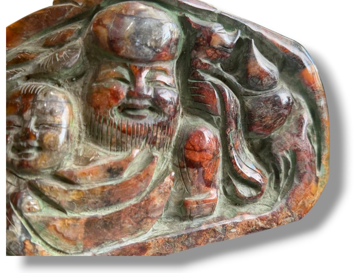 Chine Groupe en jade néphrite-photo-8