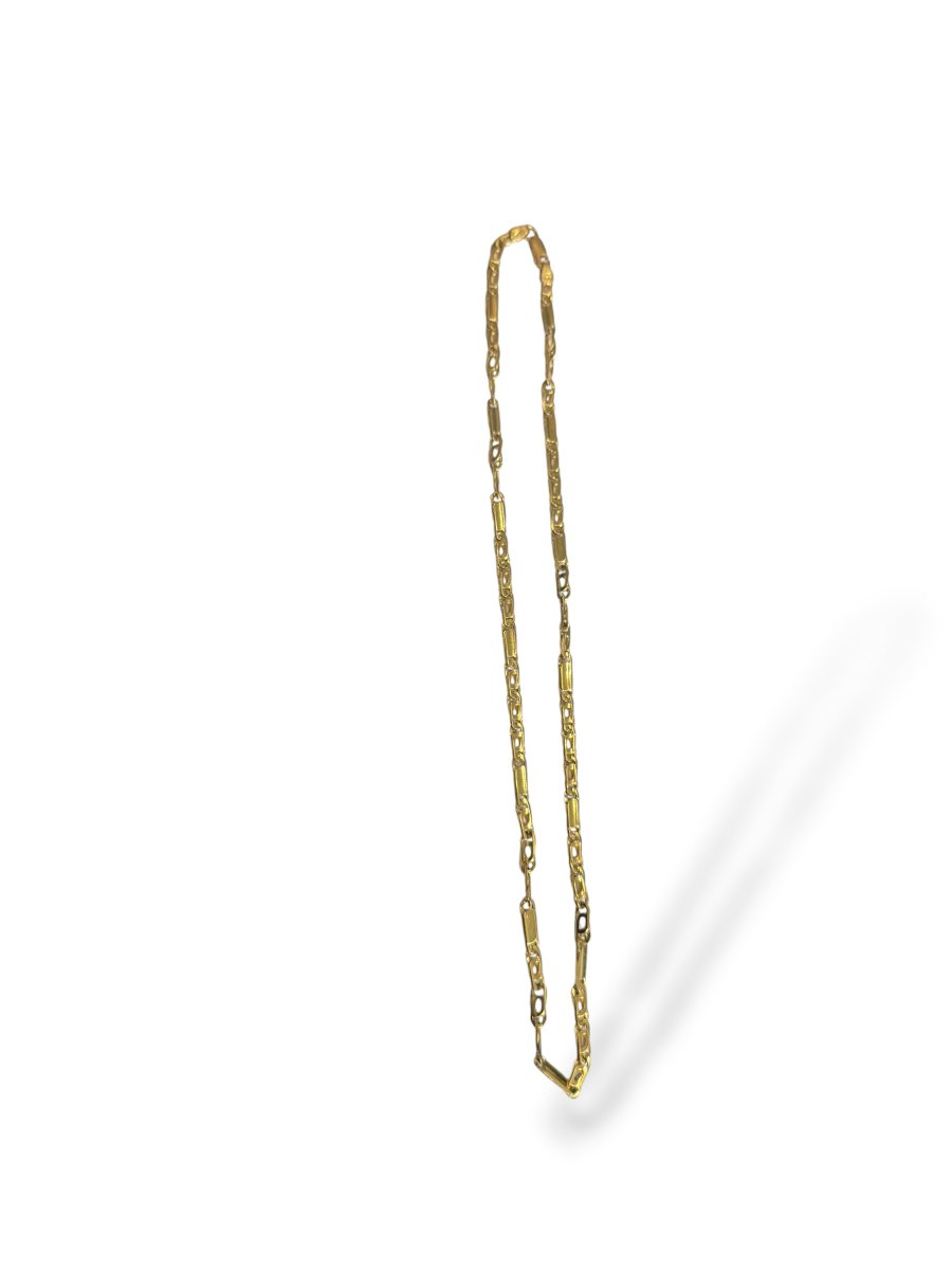 Importante chaine italienne or 18 carats
