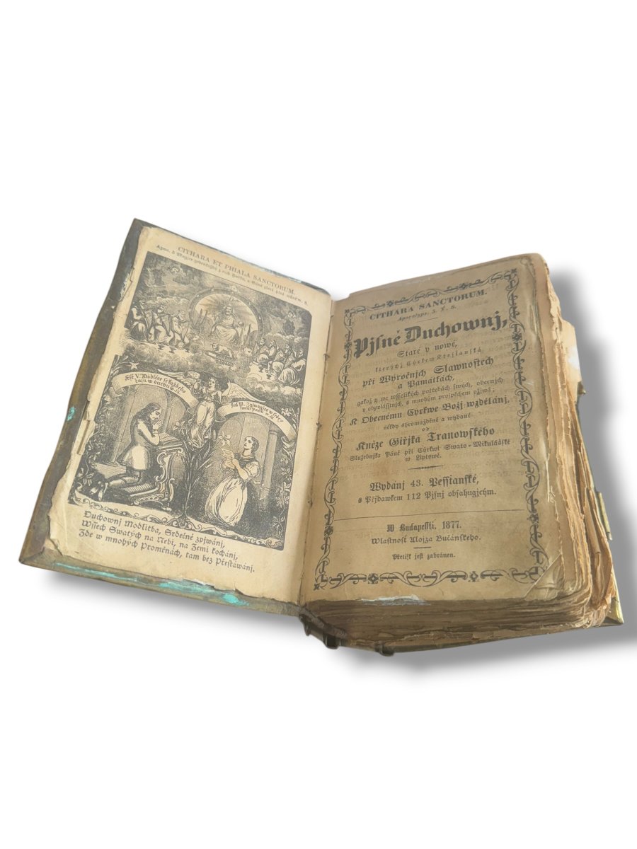 19th-century Hungarian Religious Book-photo-5