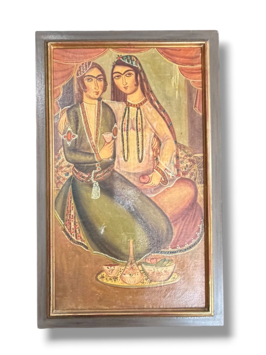 Persian School: Gallant Scene-photo-2