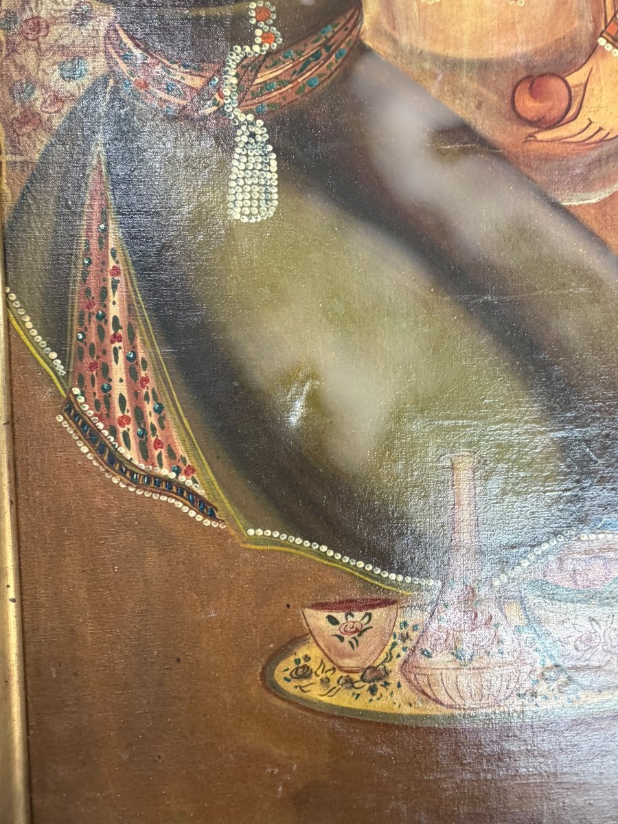 Persian School: Gallant Scene-photo-3