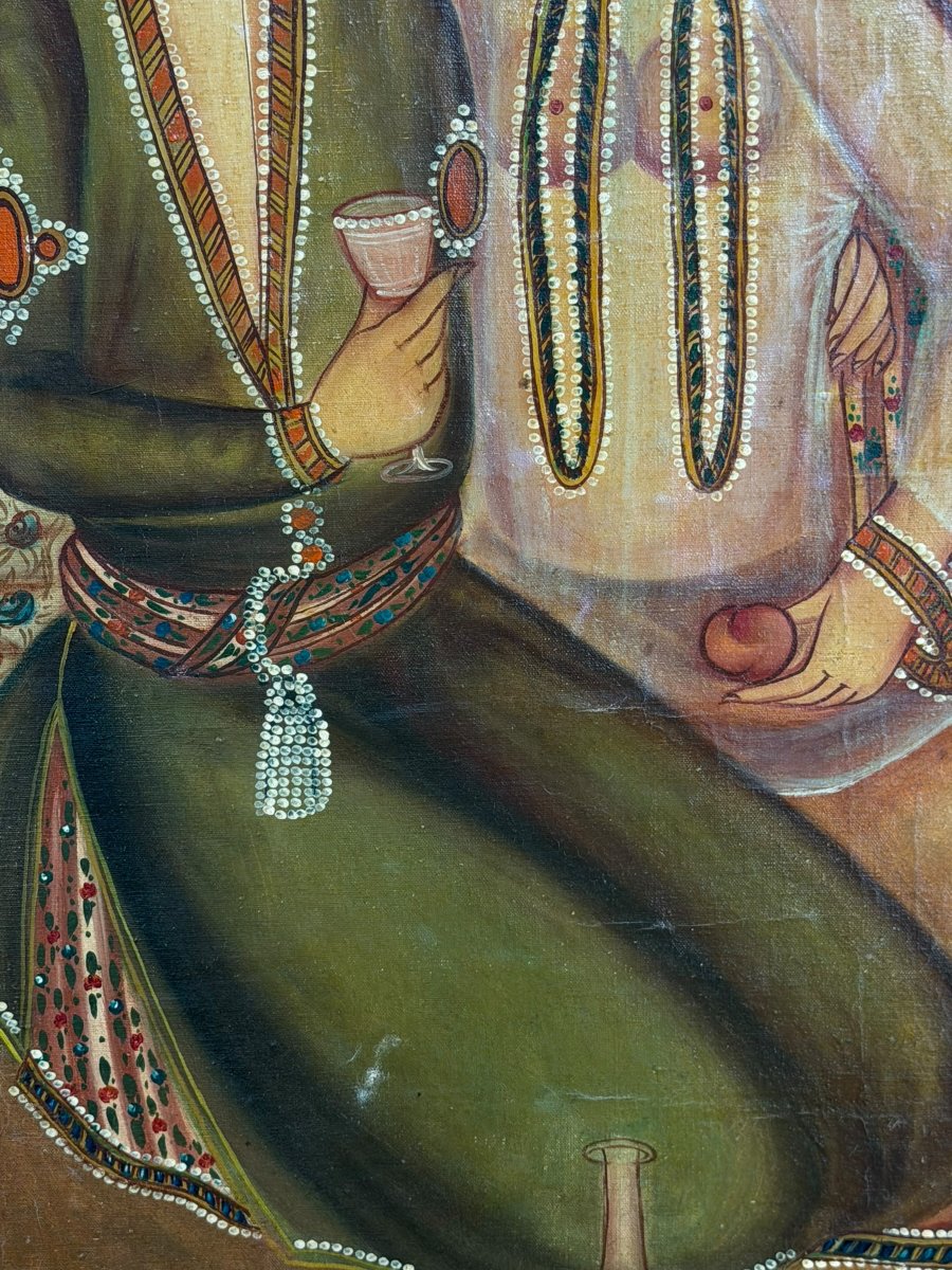 Persian School: Gallant Scene-photo-1