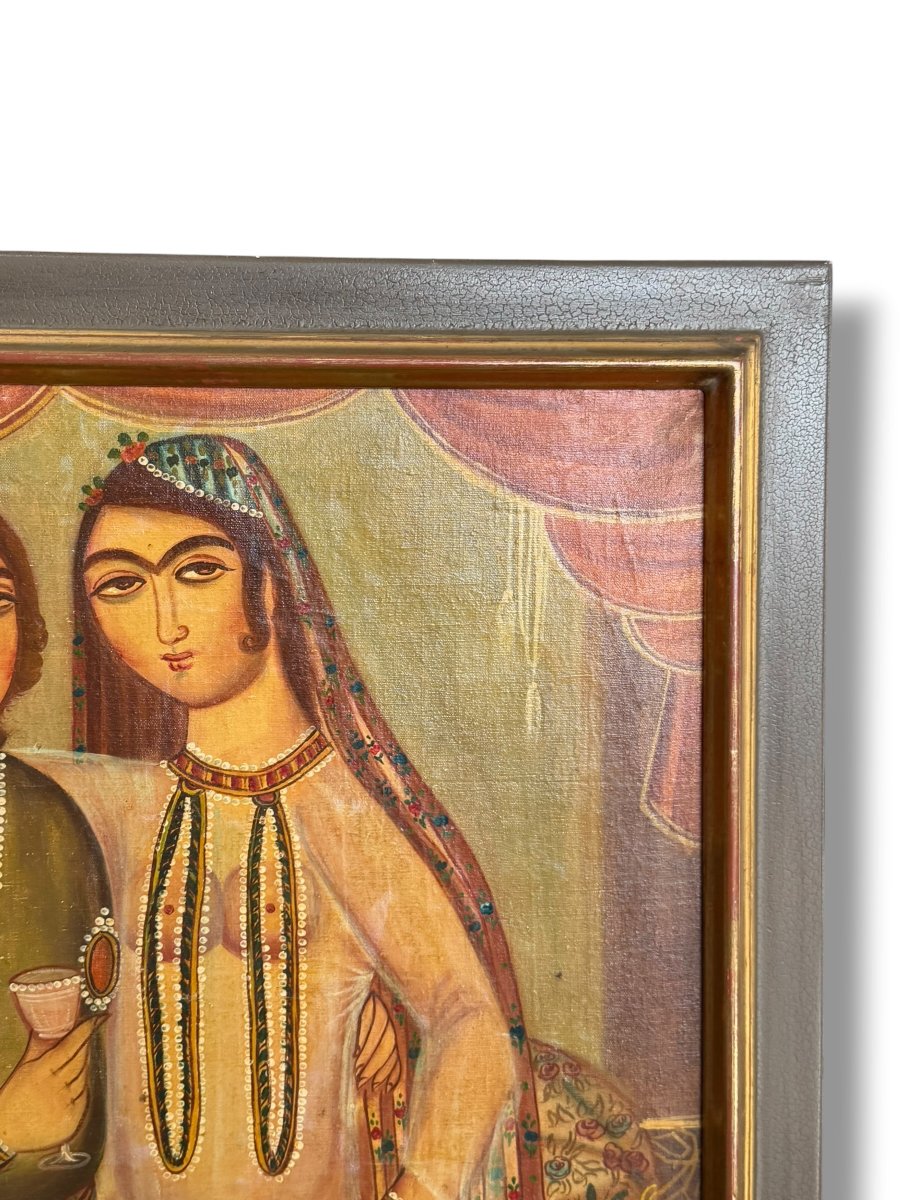 Persian School: Gallant Scene-photo-8