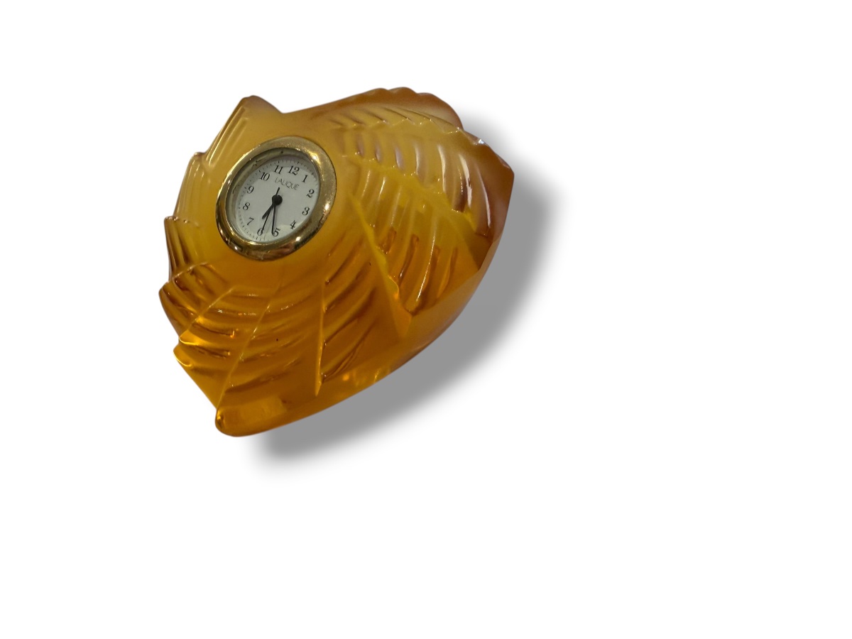 Lalique Saint Valentin Desk Clock-photo-3