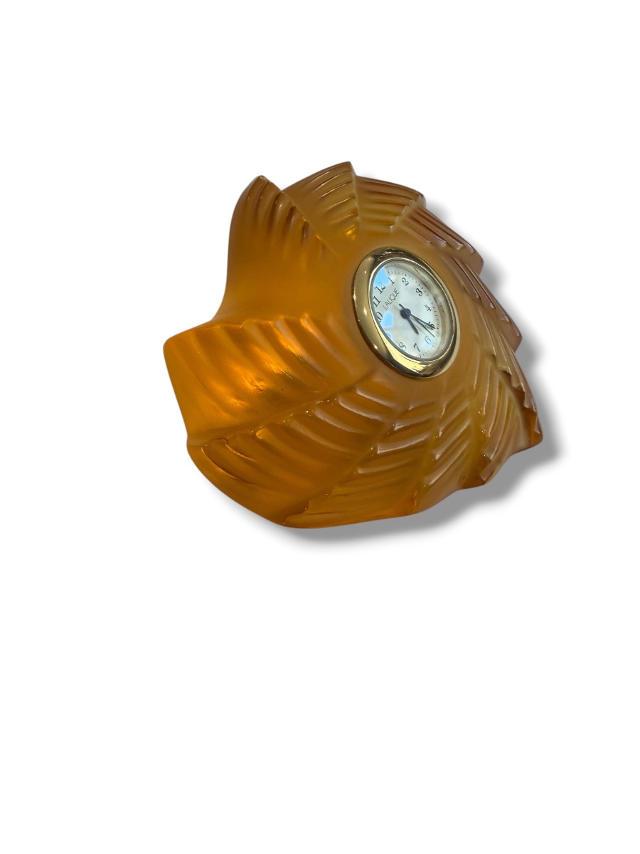 Lalique Saint Valentin Desk Clock-photo-2