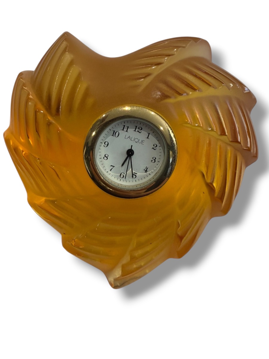 Lalique Saint Valentin Desk Clock-photo-5