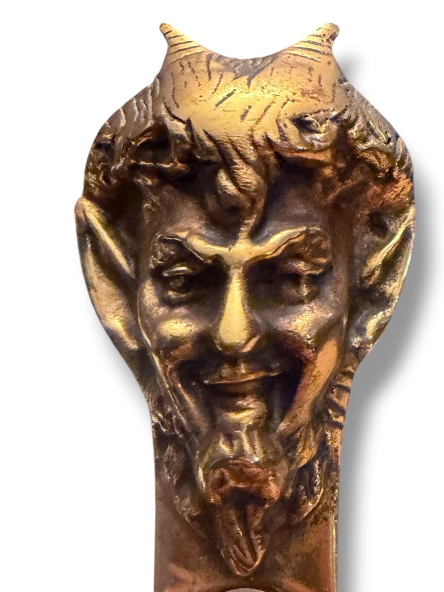 Bronze Satyr Thermometer-photo-2