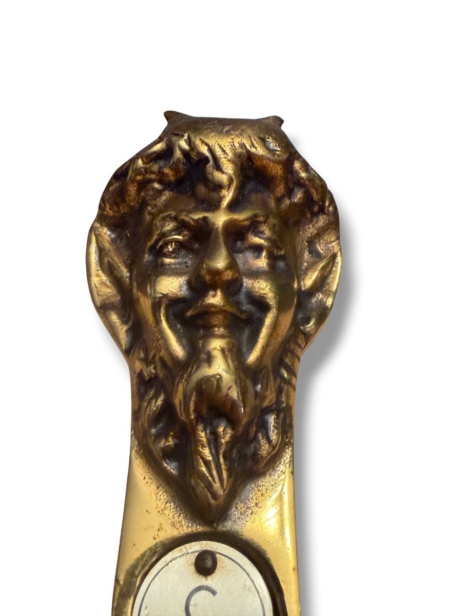 Bronze Satyr Thermometer-photo-4