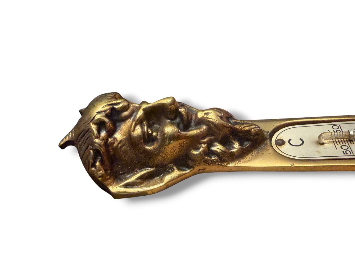 Bronze Satyr Thermometer-photo-8