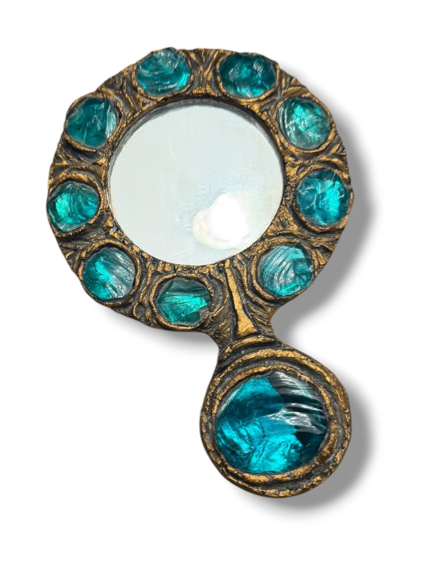 Murano Creaciones Gobesso Hand Mirror-photo-2
